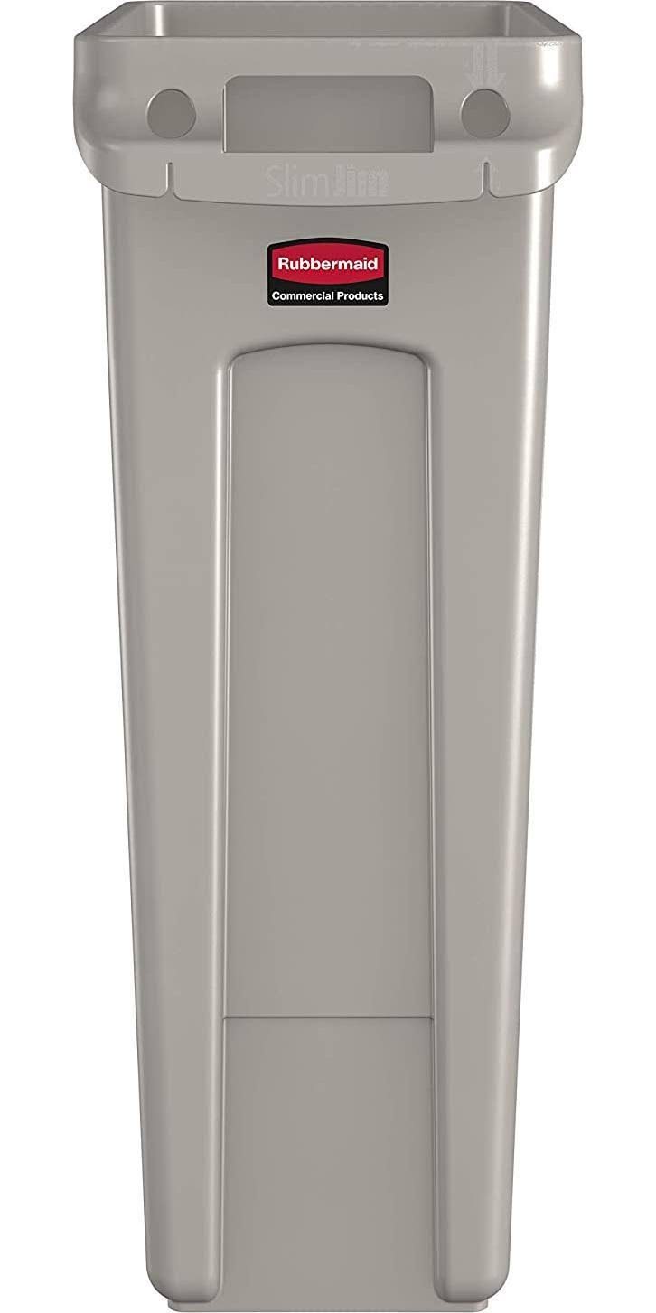 Plastic Rectangular Trash Can G8056
