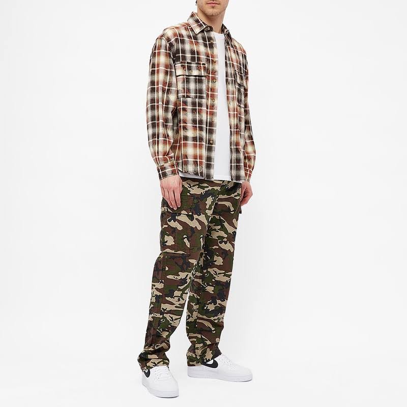 Green Cargo Pant B1052