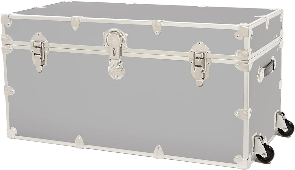 Black Dorm Armor Trunk with Removable Wheels V674