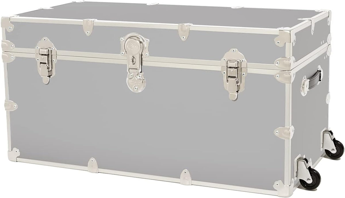 Black Dorm Armor Trunk with Removable Wheels V674