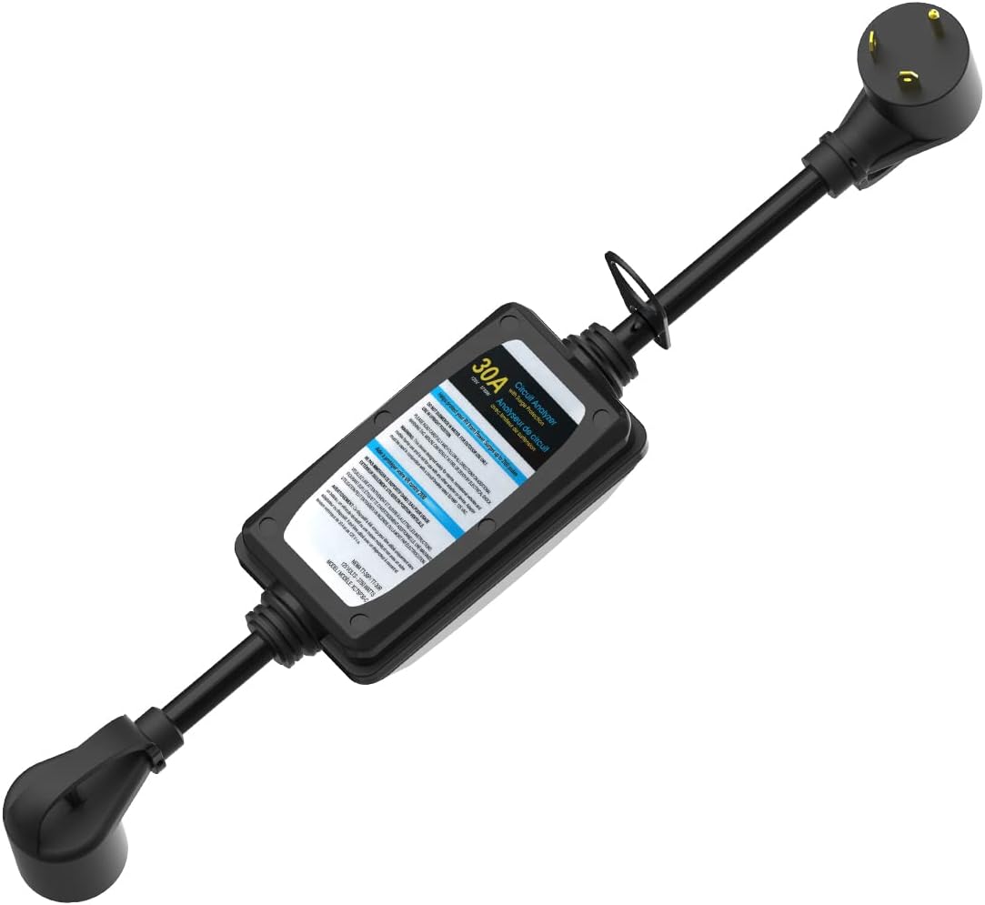 30 amp RV Surge Protector with LED Indicator F7319