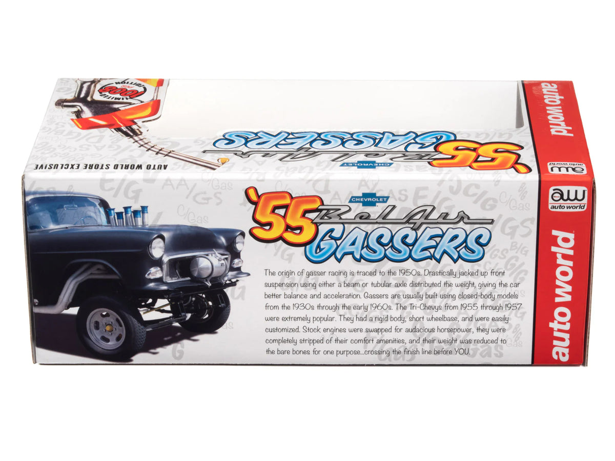 1955 Chevrolet Bel Air Gassers 3 Car Set Slot Cars HO Scale B73496