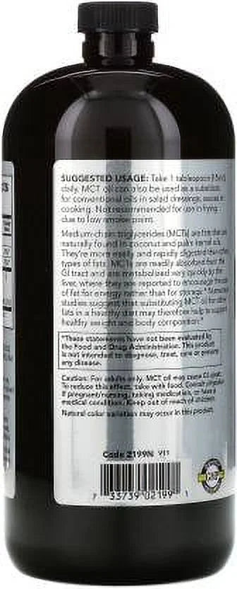 MCT Oil 32 fl oz Pack of 2 D5865