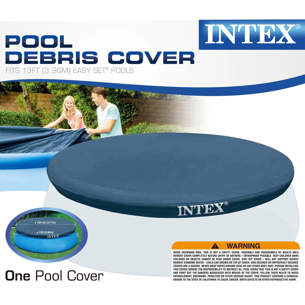 12' x 30 Round Metal Frame Swimming Pool with Filter Pump I863