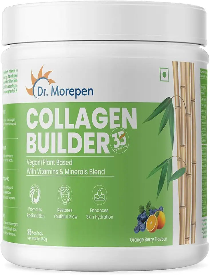 Plant Powered Collagen Builder Orange & Berry Flavour 250gm P9990
