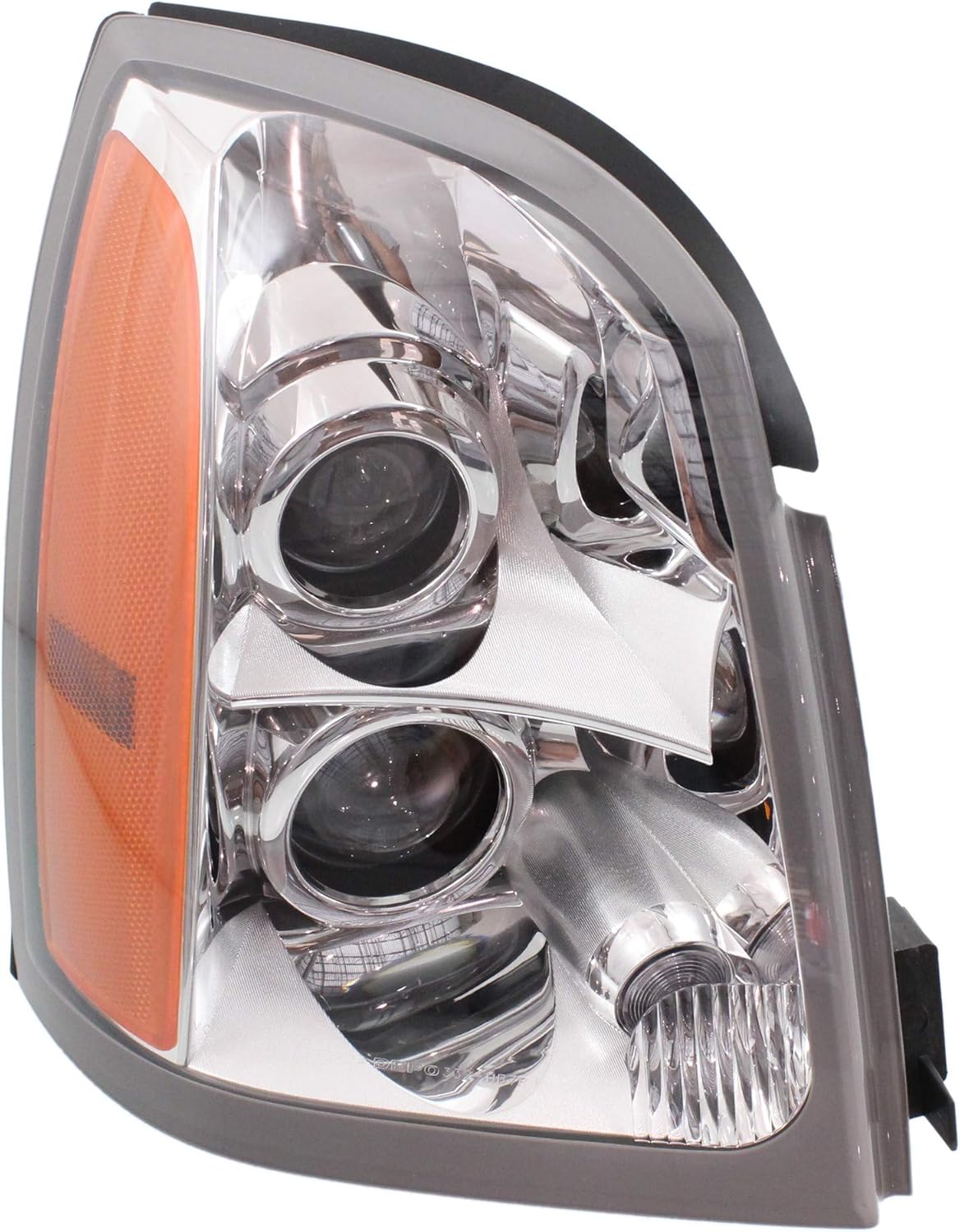 Headlight Assembly Compatible with 2004-2009 Cadillac SRX Halogen, Set of 2 C25815