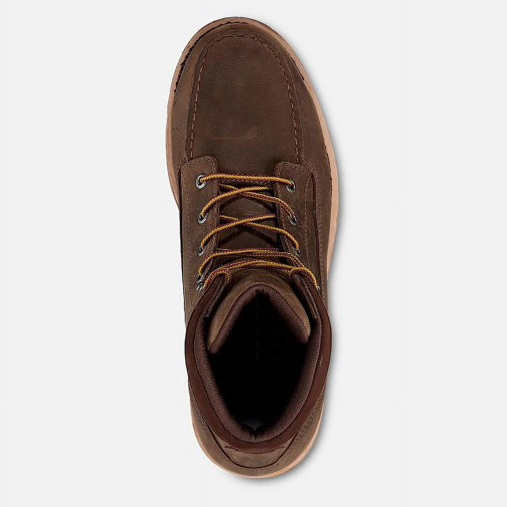 Light Brown Nubuck Leather 6-Inch Waterproof Work Boot N31988