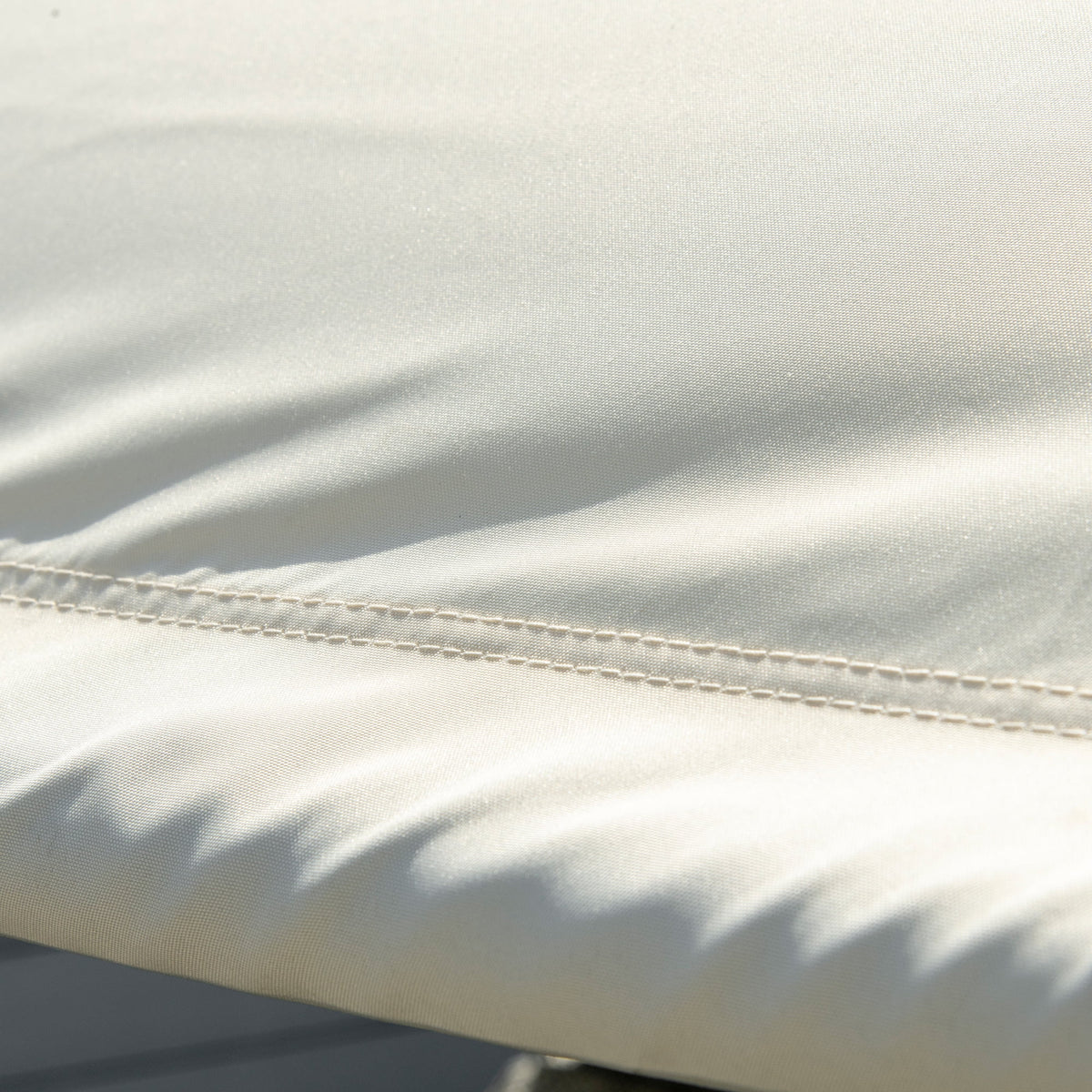 Gray Outdoor Rocking Bed with Canopy S6921