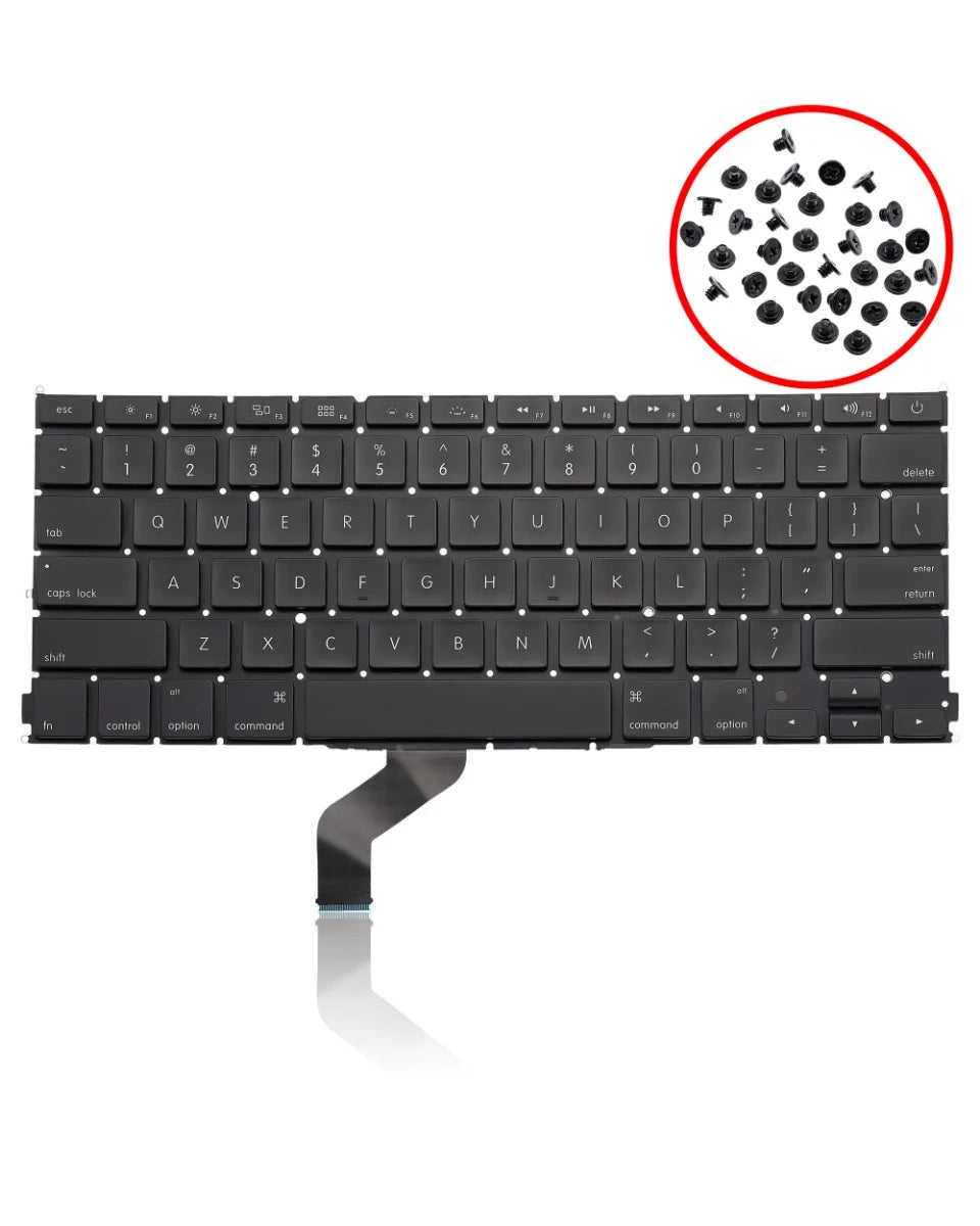 Replacement US English Keyboard With Backlight And Screws For MacBook Pro Unibody Q26085