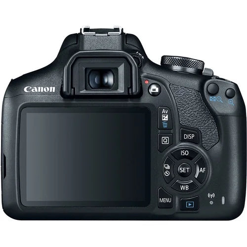 Digital SLR Camera with 24.1MP APS-C CMOS Sensor and 18-55mm f/3.5-5.6 IS II Lens (Black) + 75-300mm f/4-5.6 III Lens Z2322