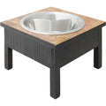Farm House Non-Skid Elevated Dog Bowl Q410447