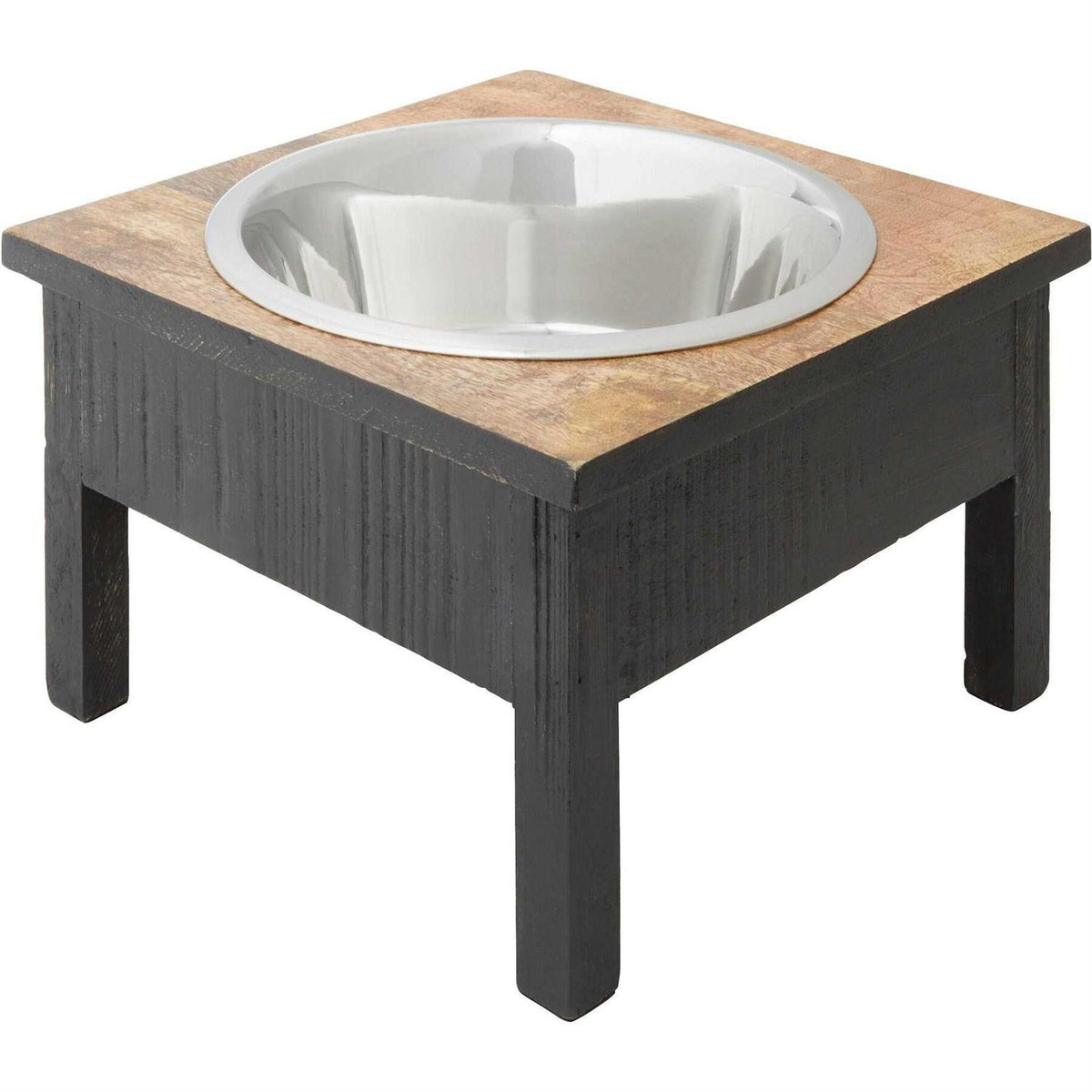 Farm House Non-Skid Elevated Dog Bowl Q410447