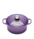 Purple Round Casserole Dish (24cm) L859