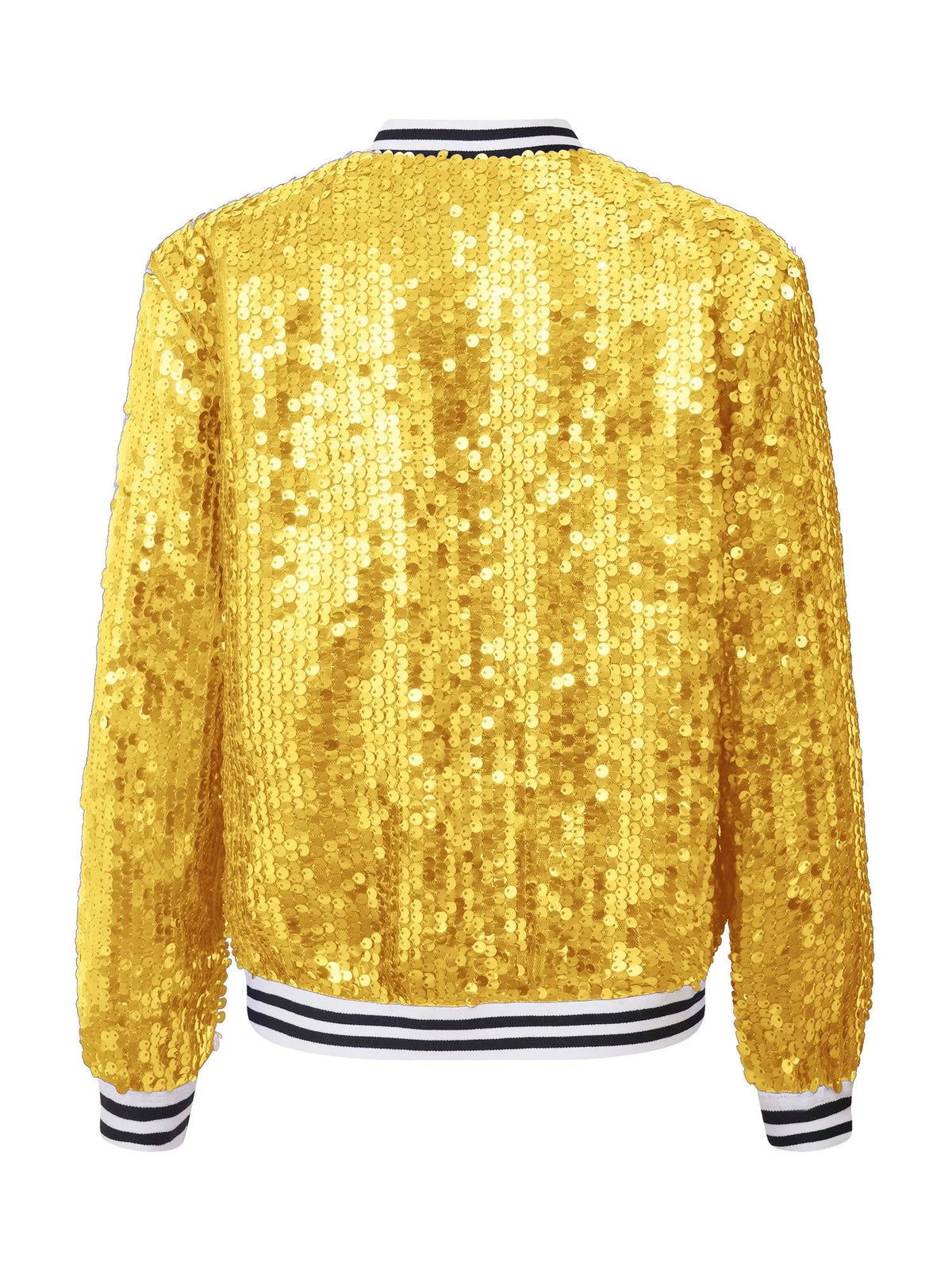 Gold 14 Girls Sparkle Bomber Flight Jacket M175745