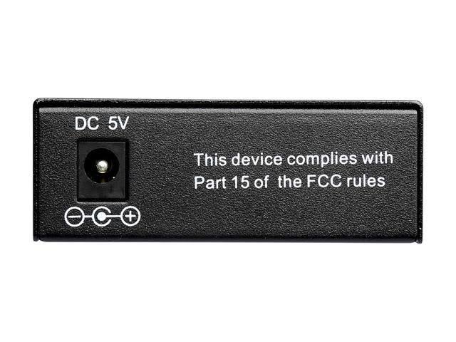 Fiber Optic Media Converter RJ-45 to SC Fiber Y655738