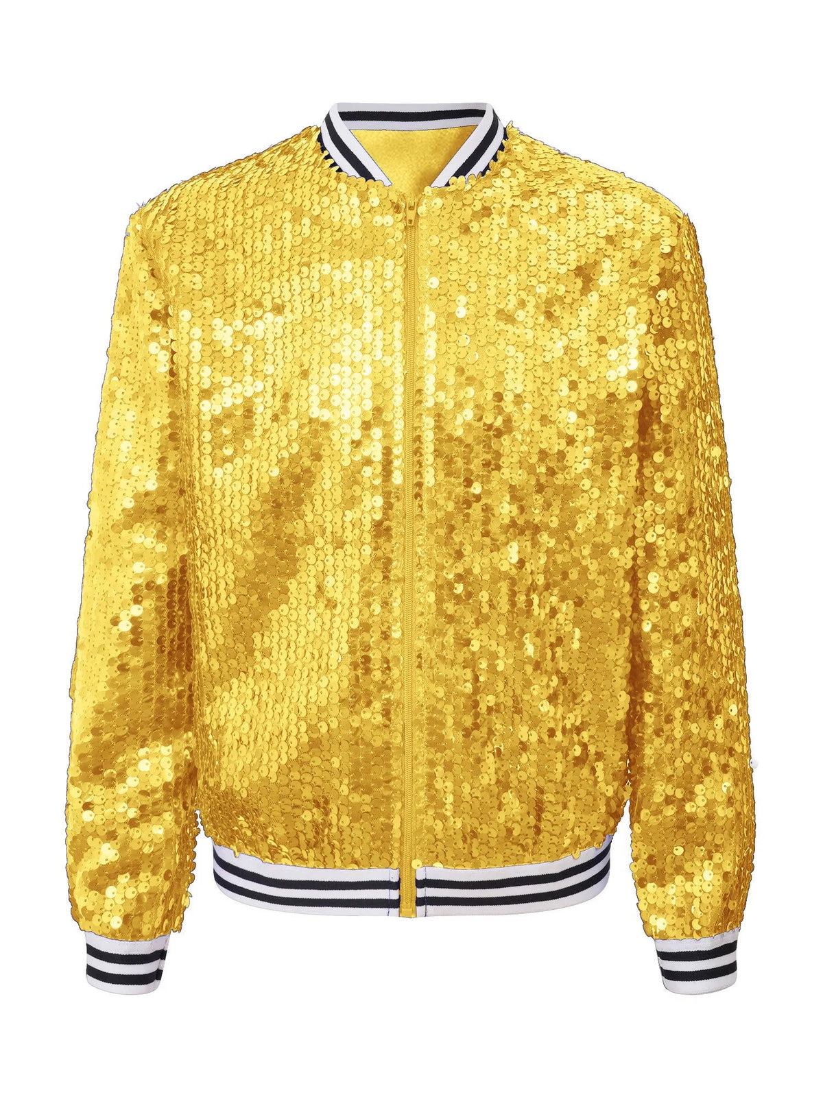Gold 14 Girls Sparkle Bomber Flight Jacket M175745
