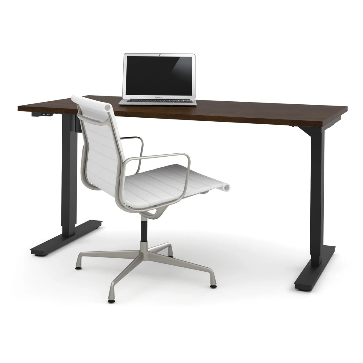 30" x 60" White Adjustable Standing Desk Z394