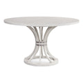 Round White Wood Dining Table V640