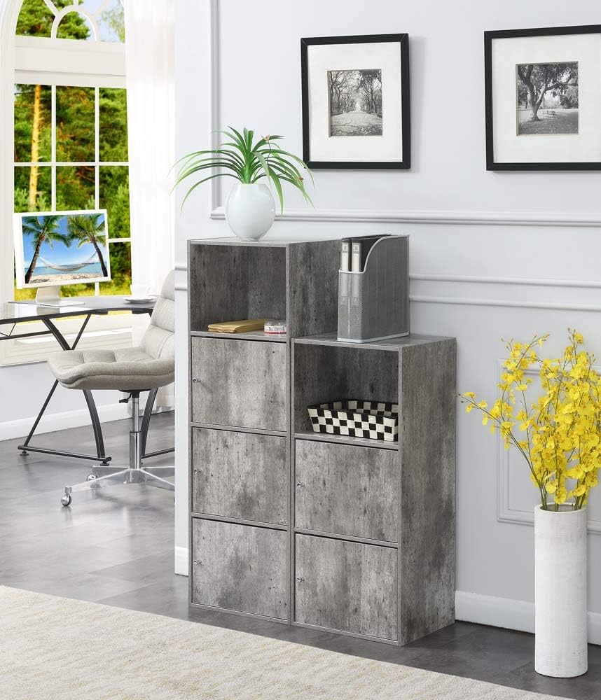 3 Door Faux Birch Cabinet I12734