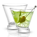 Aqua Vitae Round Martini Glasses Set of 2 T2408