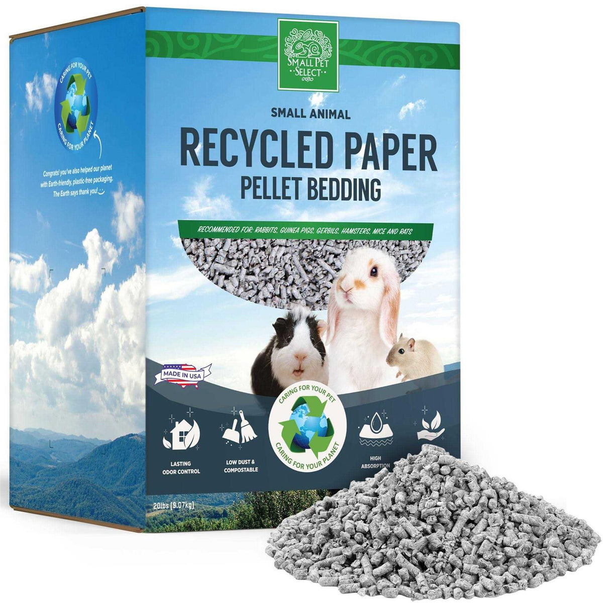 Pelleted Paper Bedding for Small Animals X27887