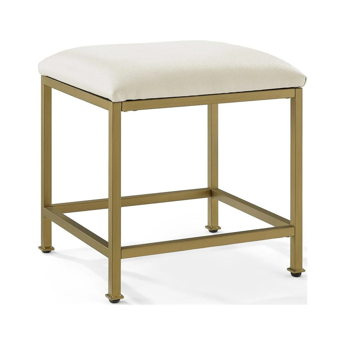 Soft Gold Vanity Stool A157
