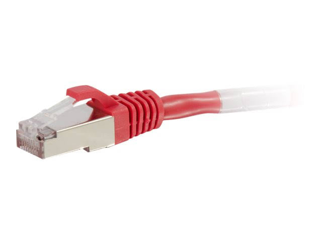 150ft Cat5e Molded Shielded STP Network Patch Cable Red E300791