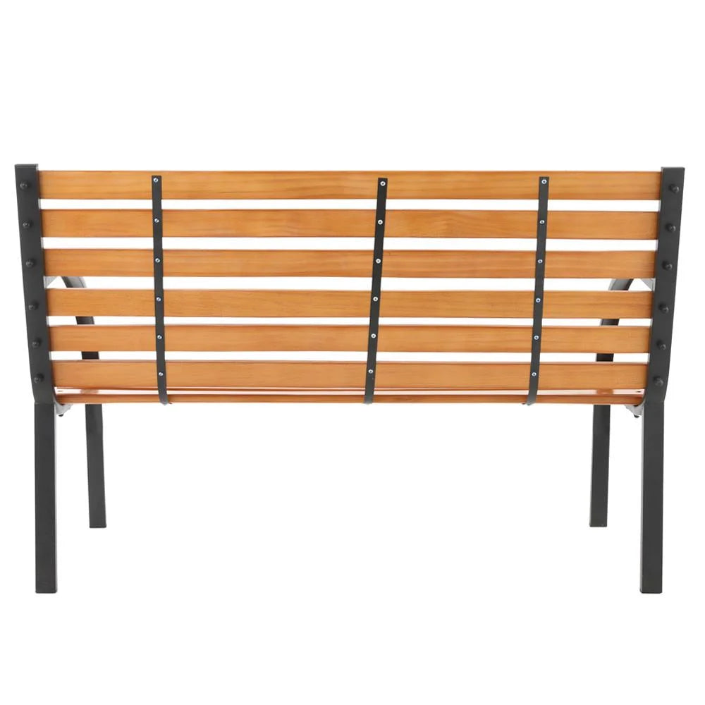 48" Iron Hardwood Park Bench X31730