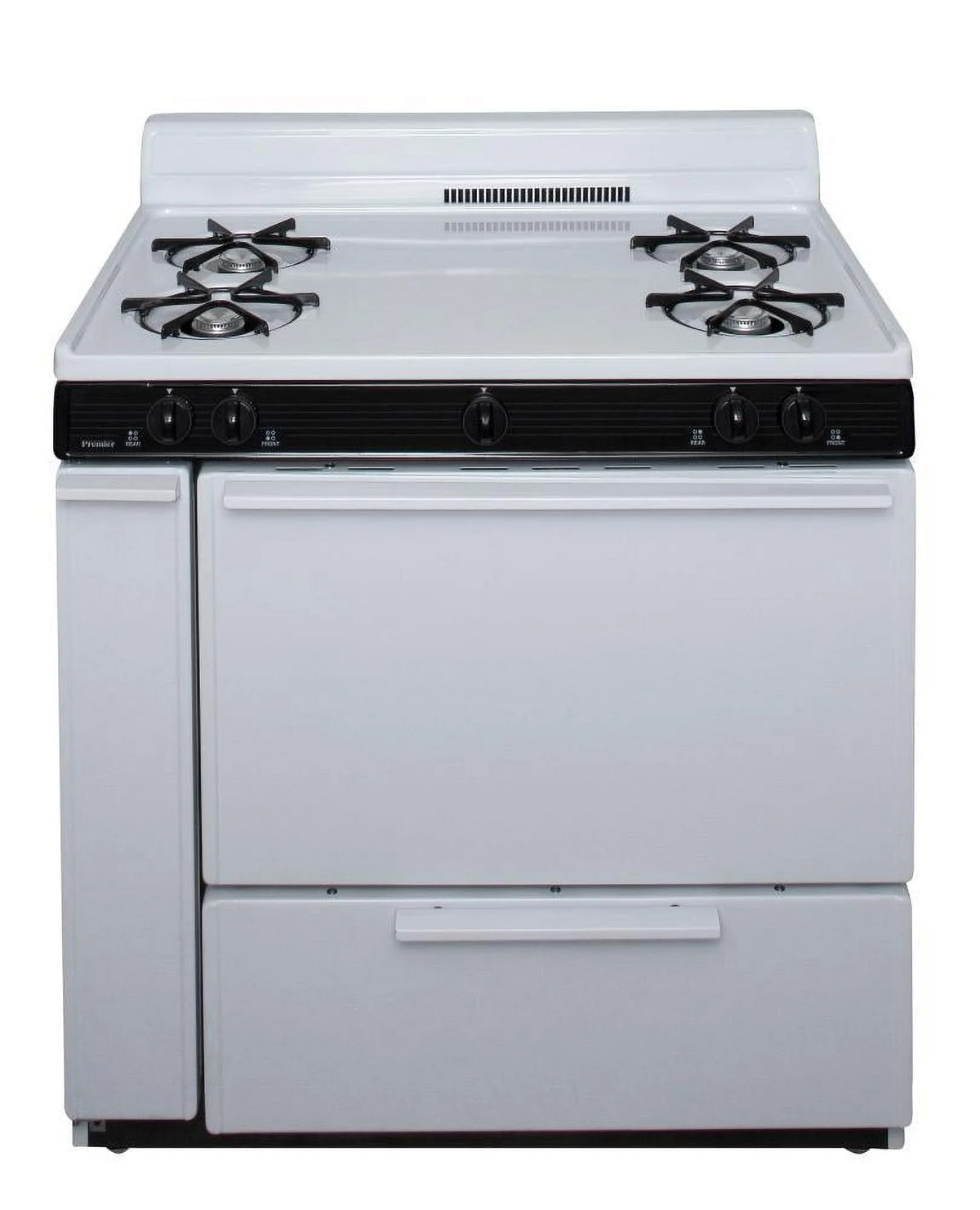White Free Standing Gas Range A8138