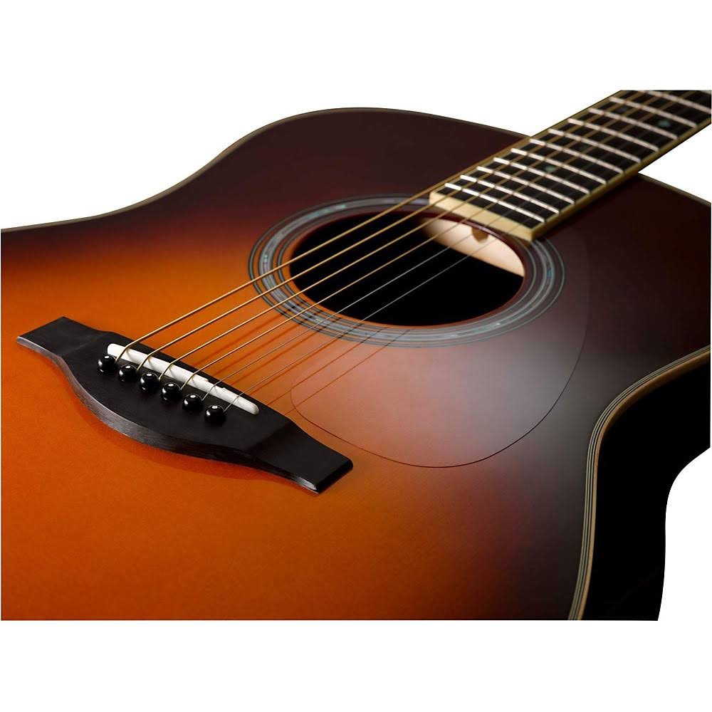 Brown Sunburst Acoustic-Electric Guitar F730815