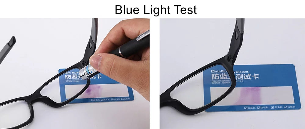 3 Pairs Men Sport Reading Glasses Blue Light Blocking Rubber Anti-Slip D8951