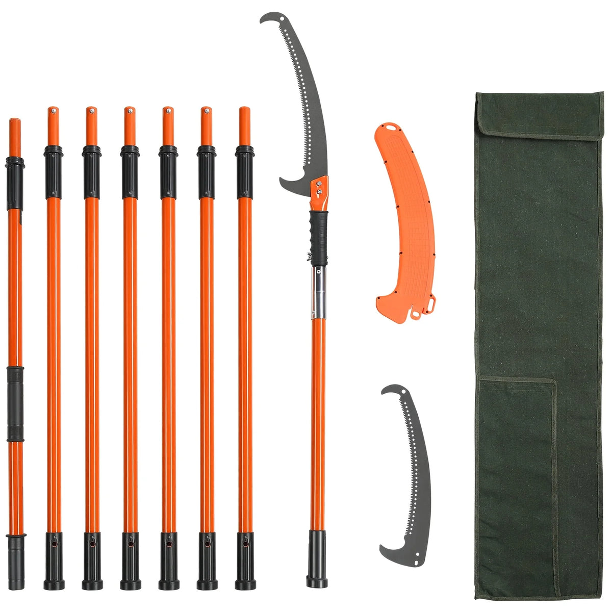 Extendable Fiberglass Pole Saw X1196
