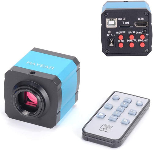 14MP Industrial Digital Microscope Camera with 180X C-Mount Lens and 8 HD LCD Monitor I821053