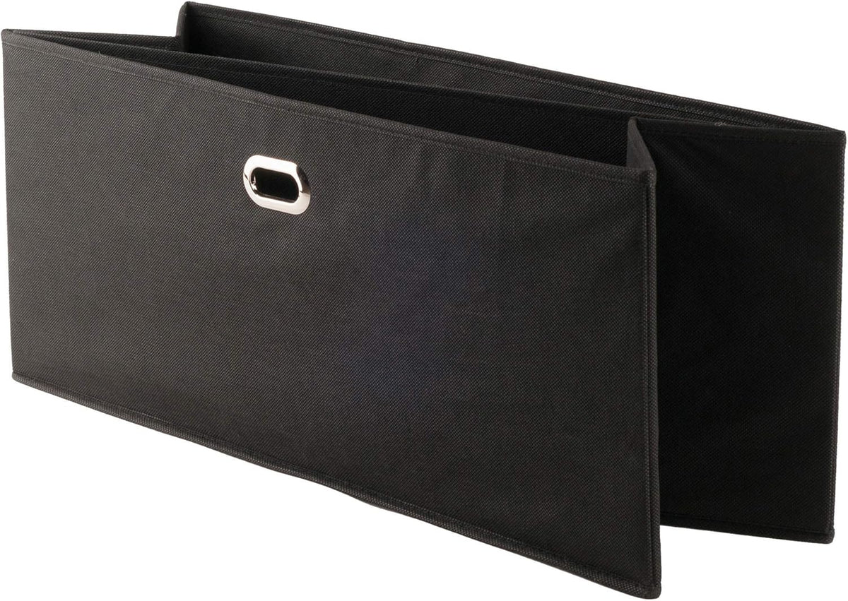 3-PC Set Folding Bookcase with Fabric Basket Z16062