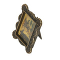 12th Dollhouse Miniature Metal Photo Frame 3x3.7cm W534