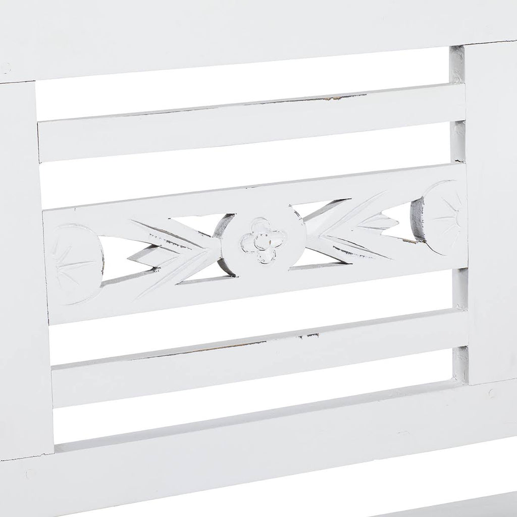 Wood White Bench O155