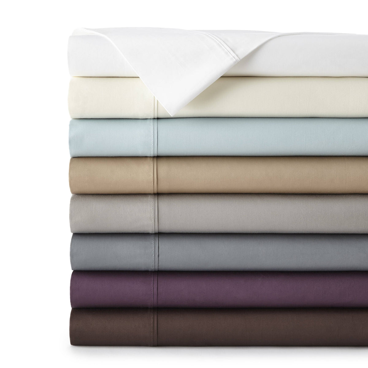 Purple Cotton Sateen Duvet Cover Set King / California King 3 Piece K813953