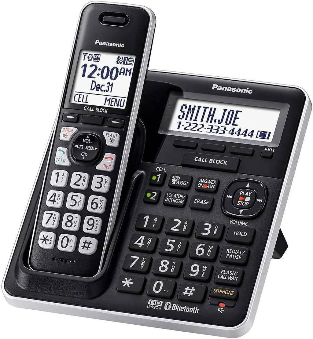 Expandable Cordless Phone System with 5 Handsets W407