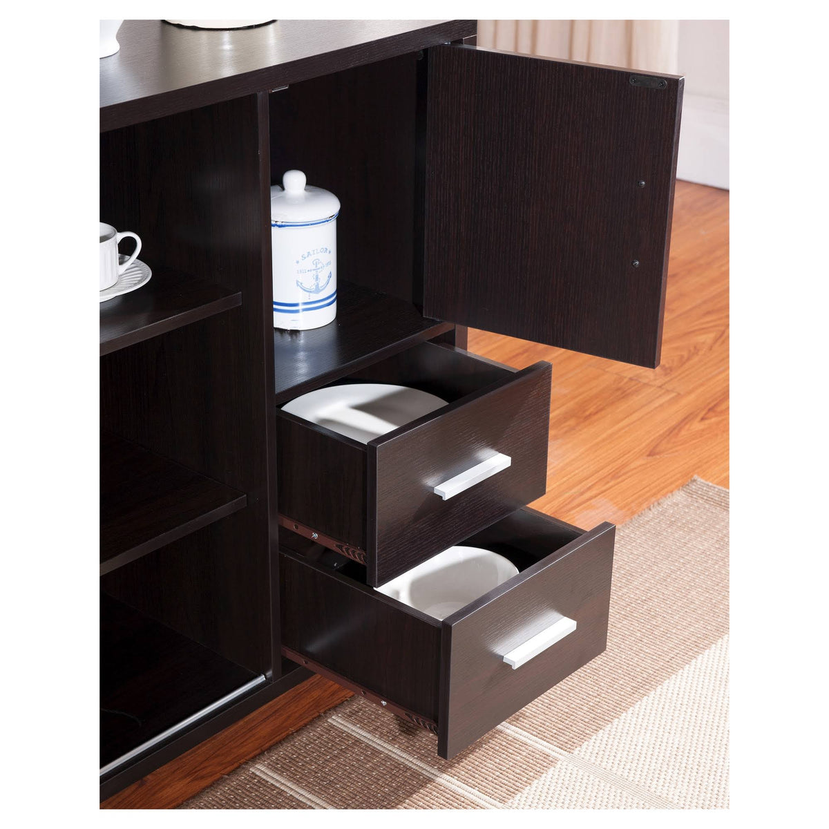 Sliding Door Buffet Server V815