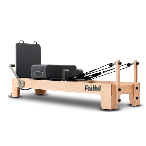 Pilates Reformer Machine with Reformer Box and Padded Jump Board A6857
