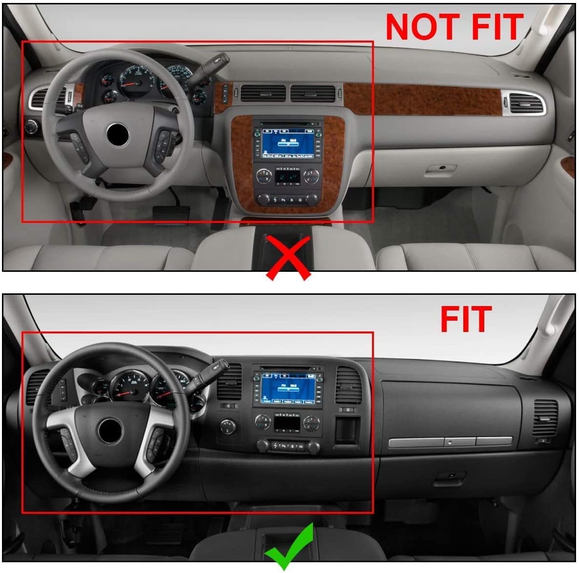 Black Molded Dash Board Cover Cap J4434
