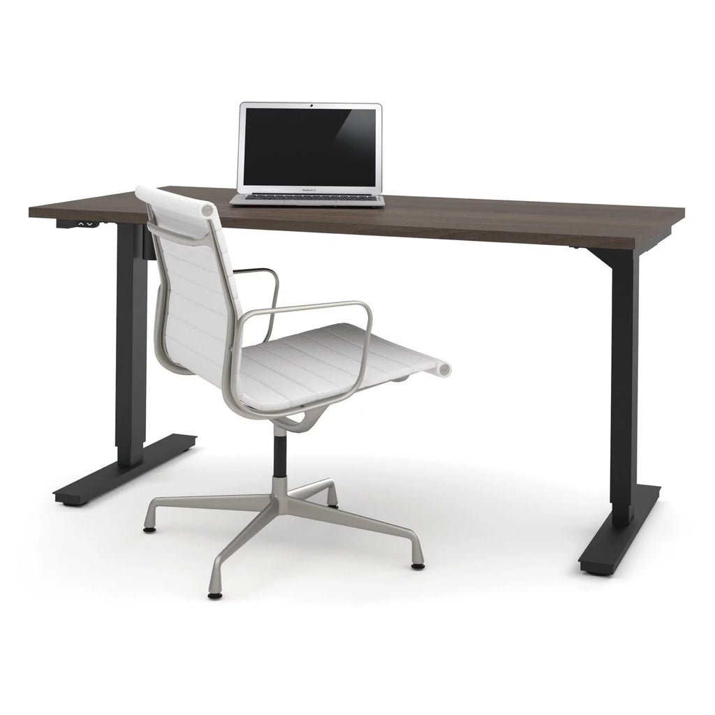 30" x 60" White Adjustable Standing Desk Z394