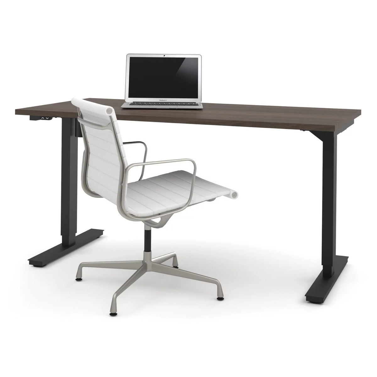 30" x 60" White Adjustable Standing Desk Z394