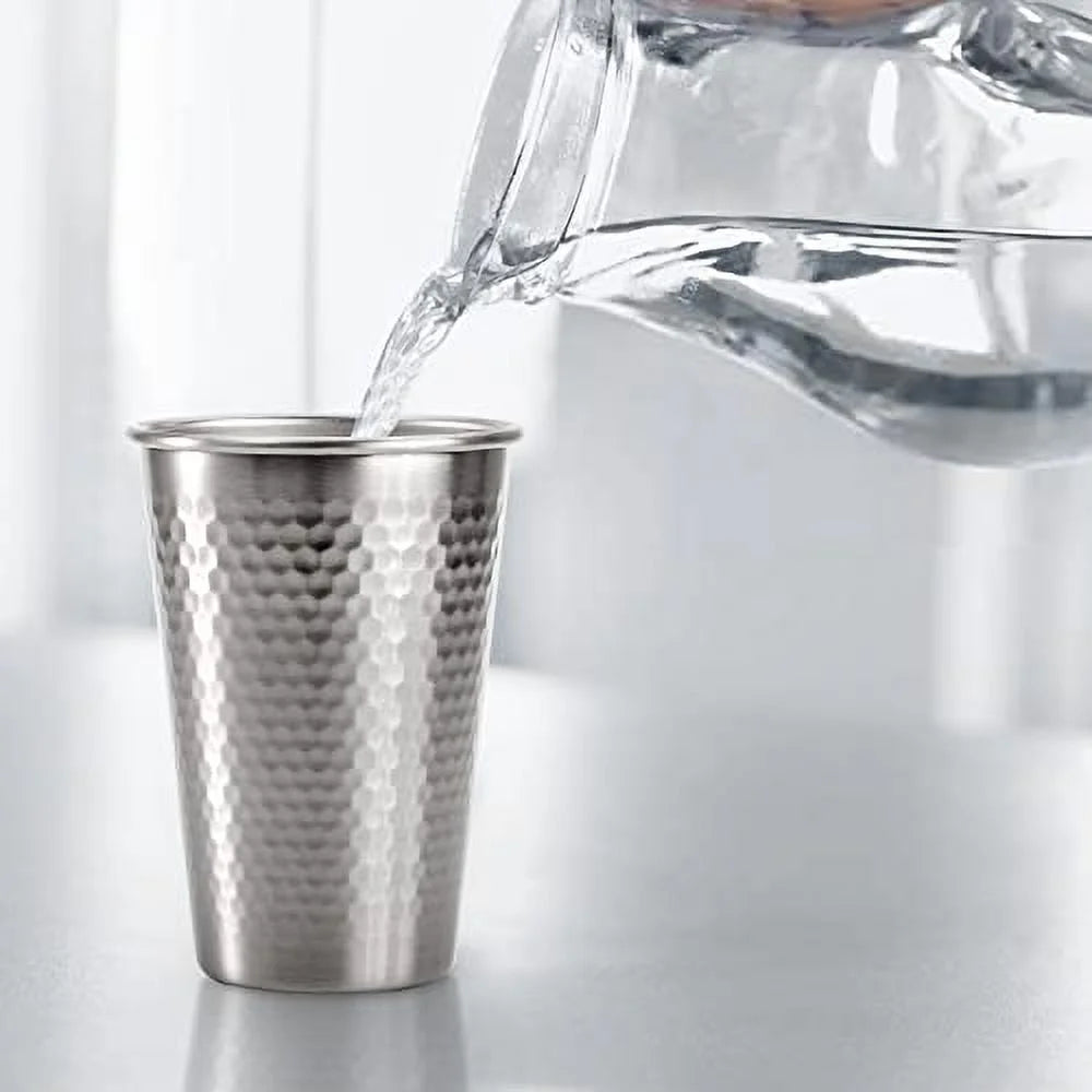 4 Pack Stainless Steel Pint Cups 17 OZ E646