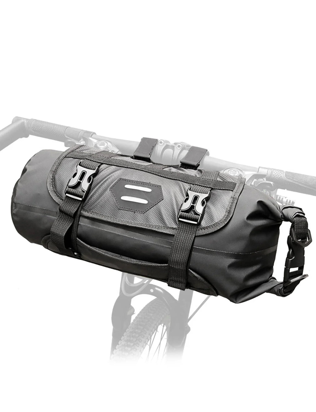 Waterproof Bike Handlebar Bag with Detachable Dry Pack (3-7L) Y867174
