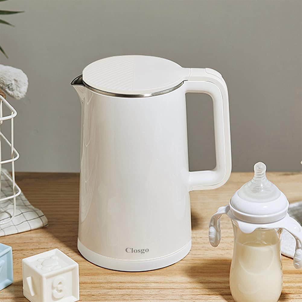 1.8L Double Wall Electric Kettle, Pack of 2 X863486