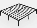 Queen Size Heavy Duty Metal Platform Bed Frame with Storage D288