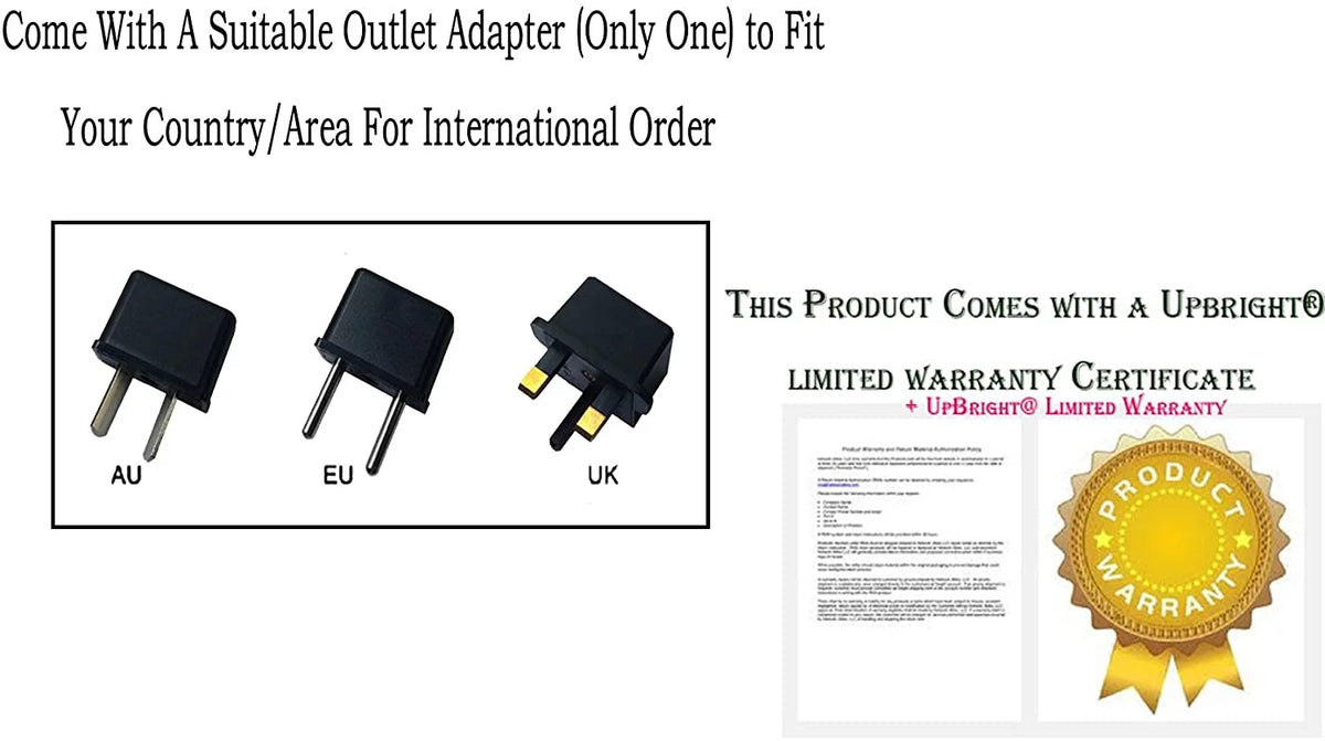 AC / DC Adapter Power Supply Cord Cable Charger E42570