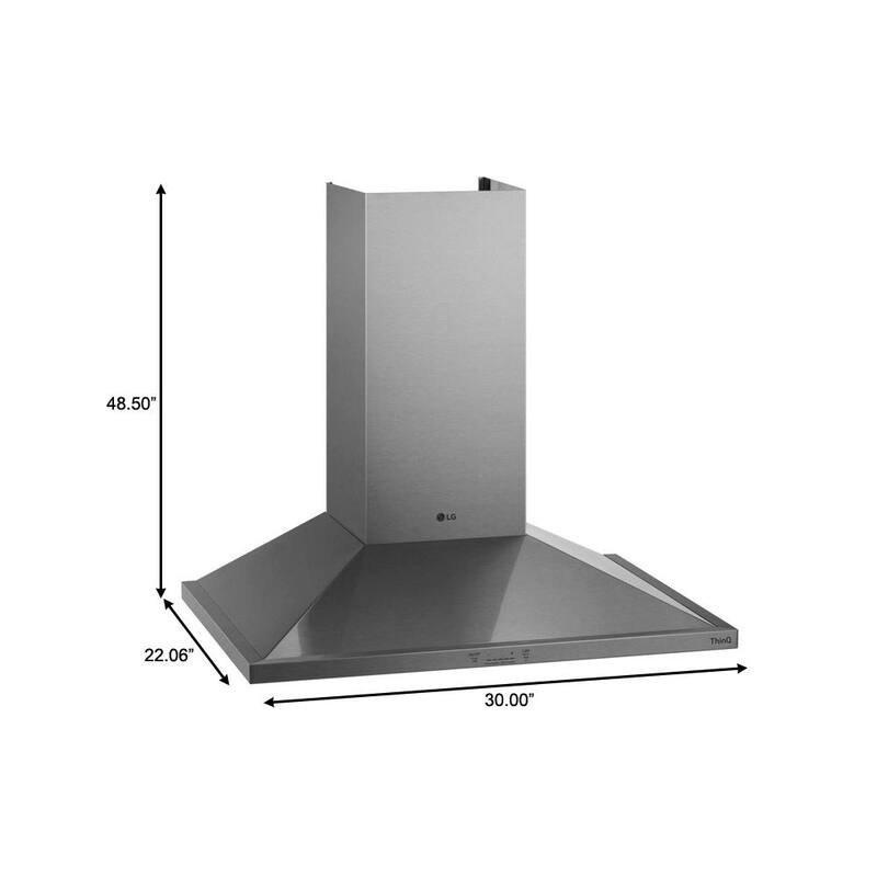 30 in. Stainless Steel Smart Wall Mount Range Hood X944