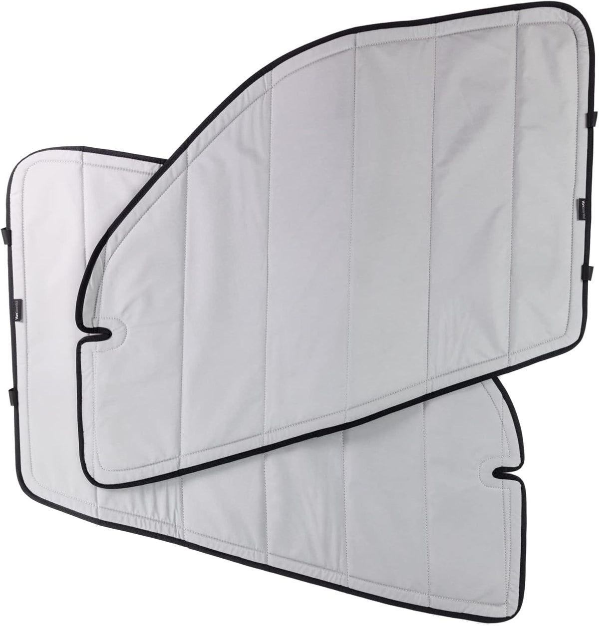 Charcoal Gray Insulated Blackout Front Door Covers (Pair) F281528